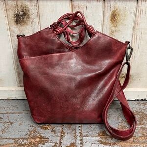 Latico Nash crossbody Oxblood maroon excellent condition gorgeous leather bag